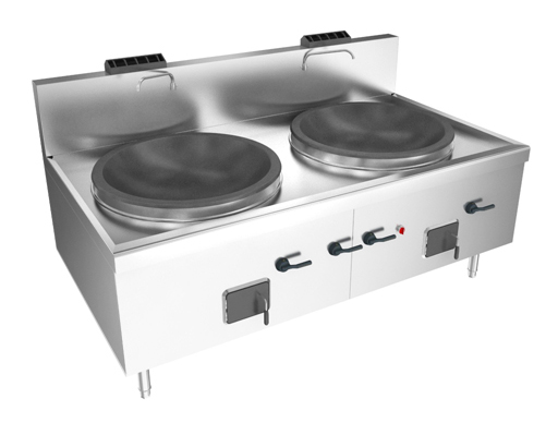 燃?xì)怆p頭大鍋灶 尺寸:2100x1150x800+350mm